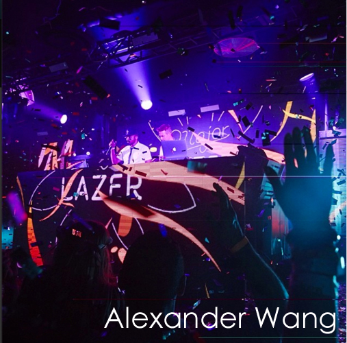 Alexander wang HM set major lazer copy