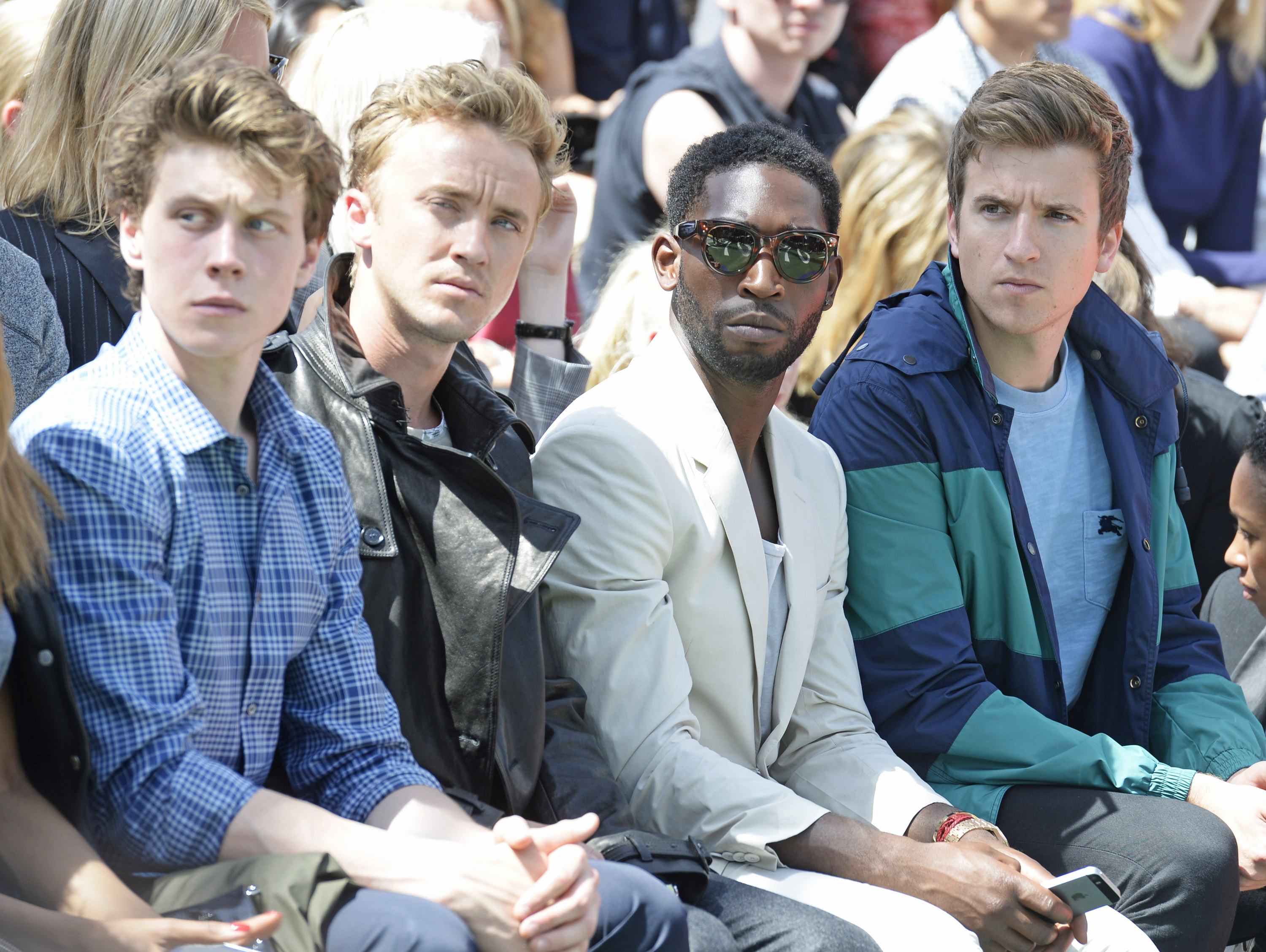 Burberry Prorsum SS15: Front Row & Runway - London Collections: Men