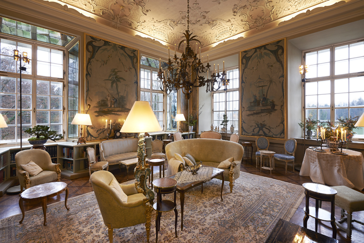 Metiers d'art Paris-Salzburg 2014-15 collection - Schloss Leopoldskron -Chinese room 1 - picture by Olivier Saillant