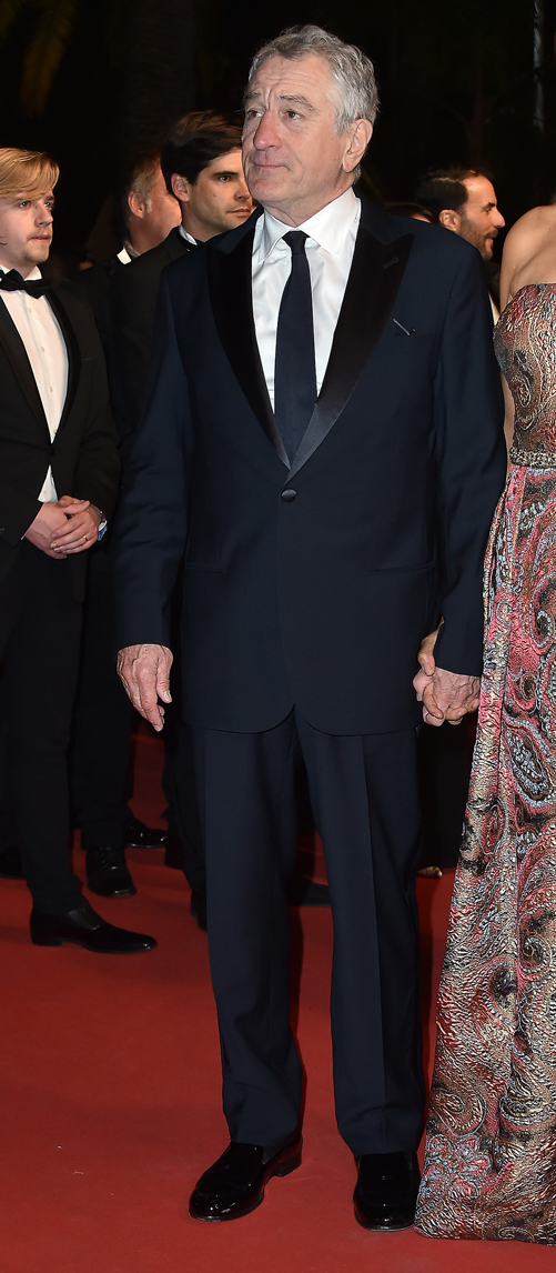 Robert DeNiro in Armani at Cannes 2016 - credit SGP