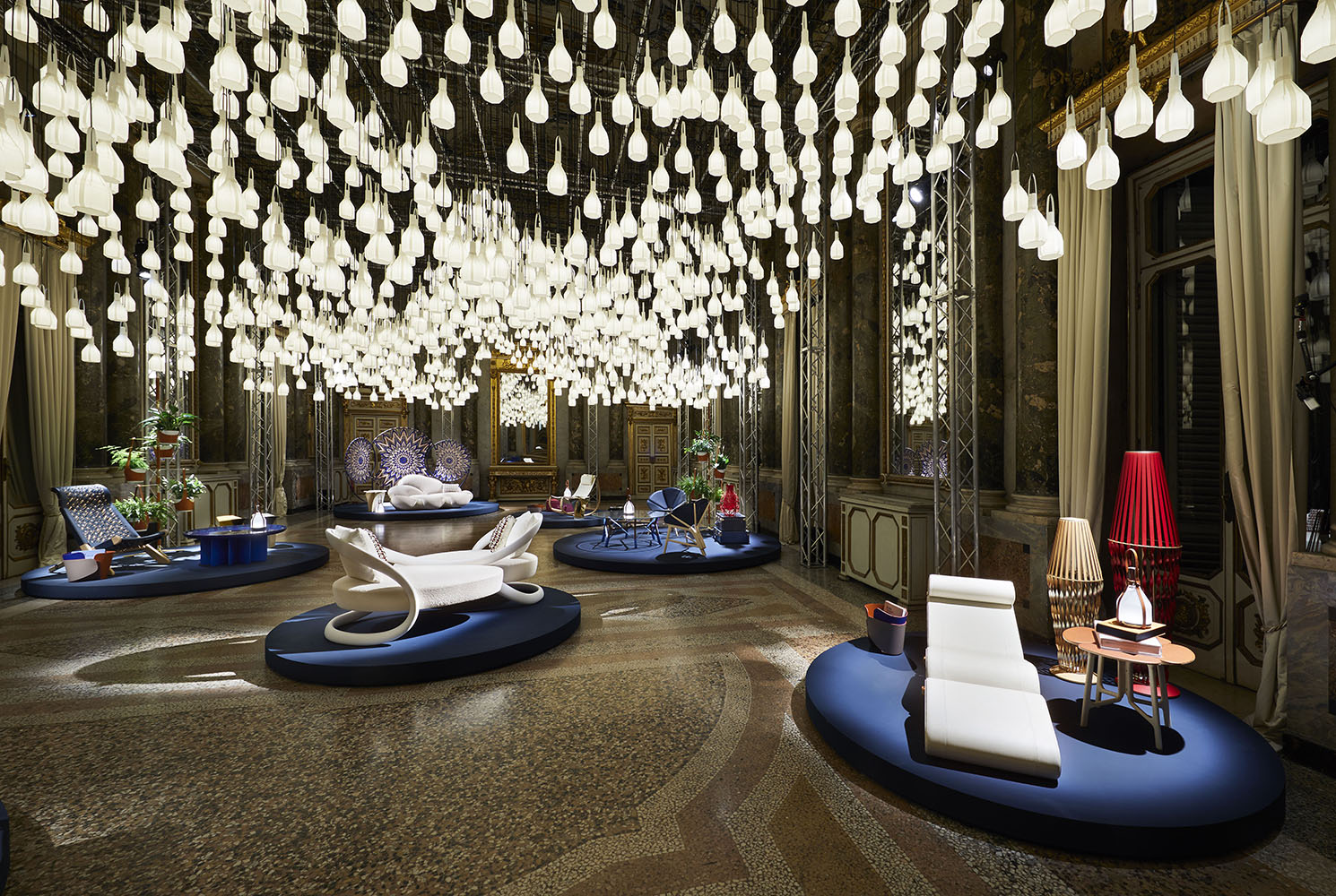 Objets Nomades by Louis Vuitton at Palazzo Serbelloni in Milan