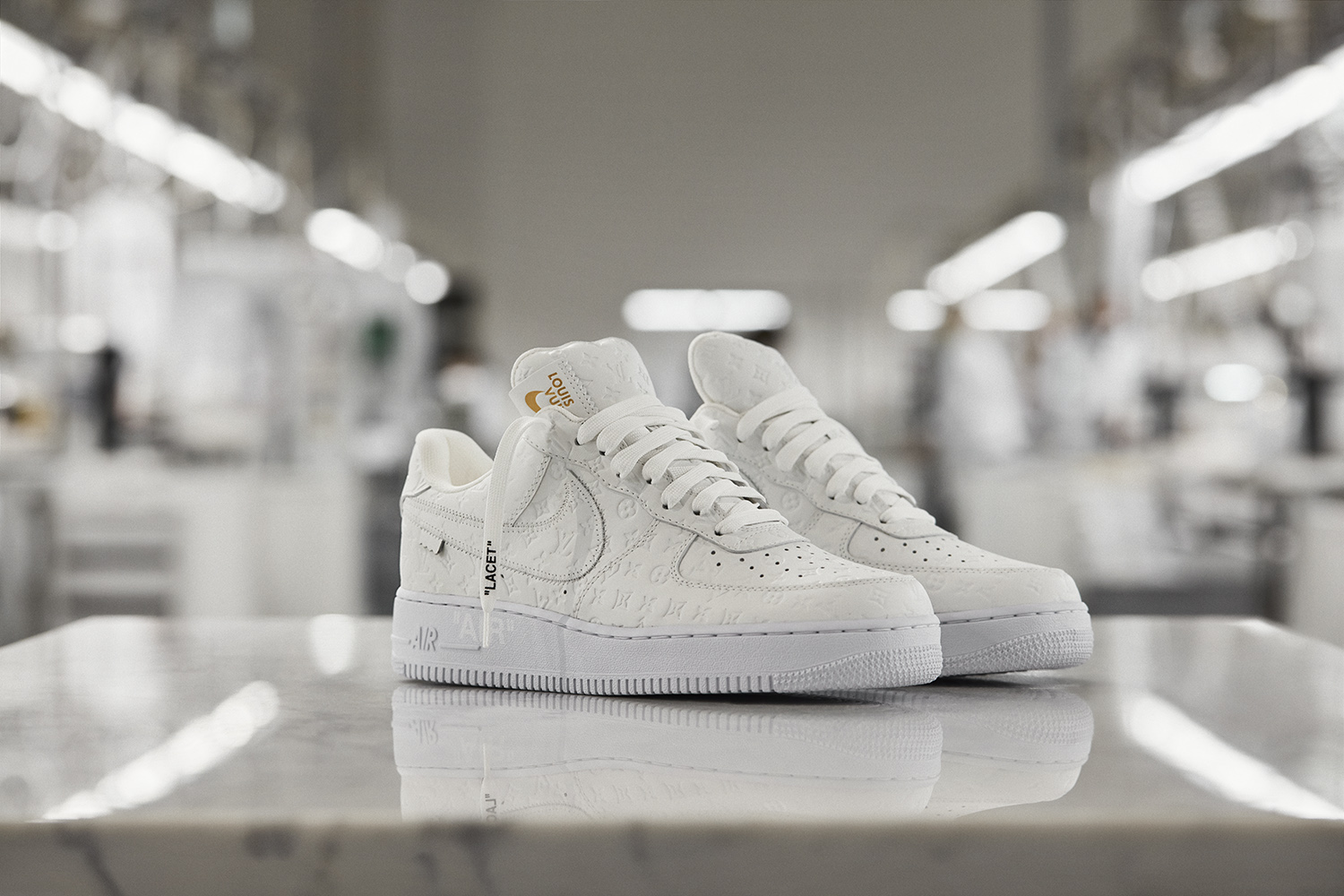 Louis Vuitton celebrates “Nike's Air Force 1 by Virgil Abloh