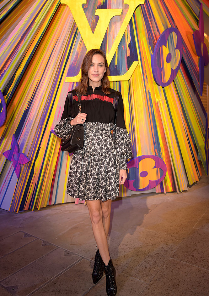 Who were the celebrities at the reopening of the Maison Louis Vuitton on New  Bond Street in London. - ZOE Magazine