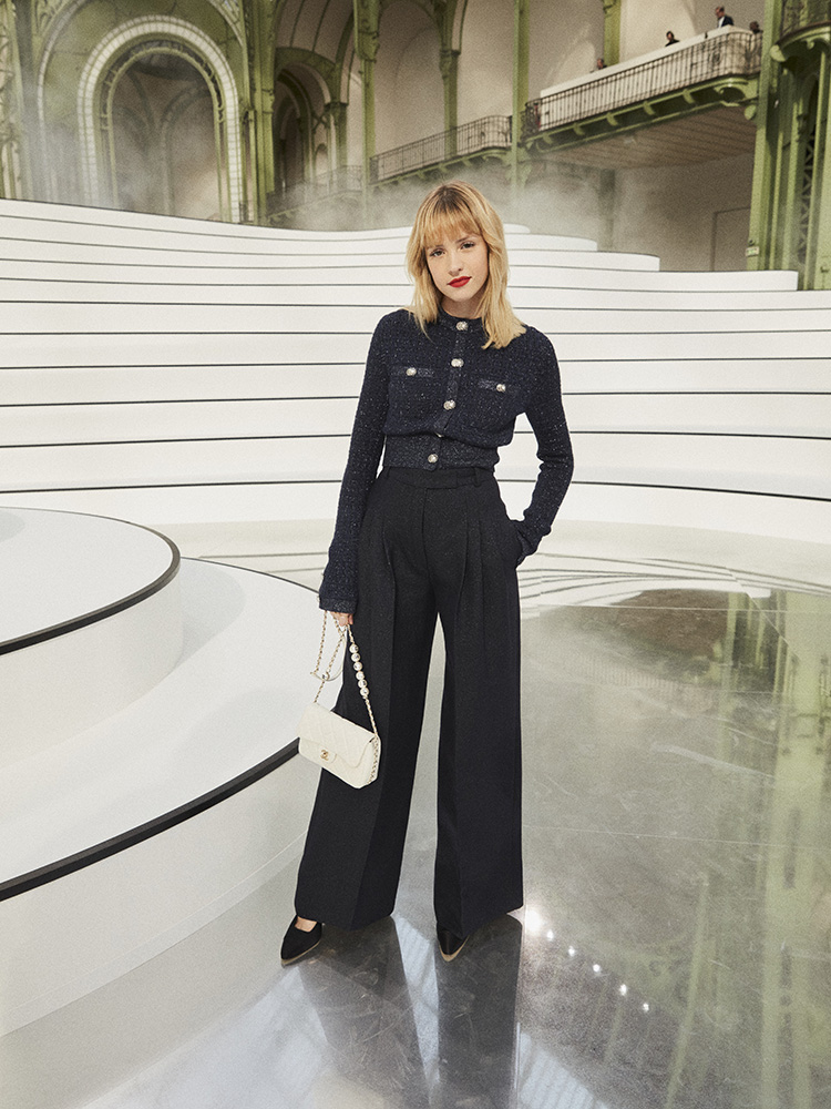 Who were the celebrity guest at Chanel FW 20/21 Haute Couture Show