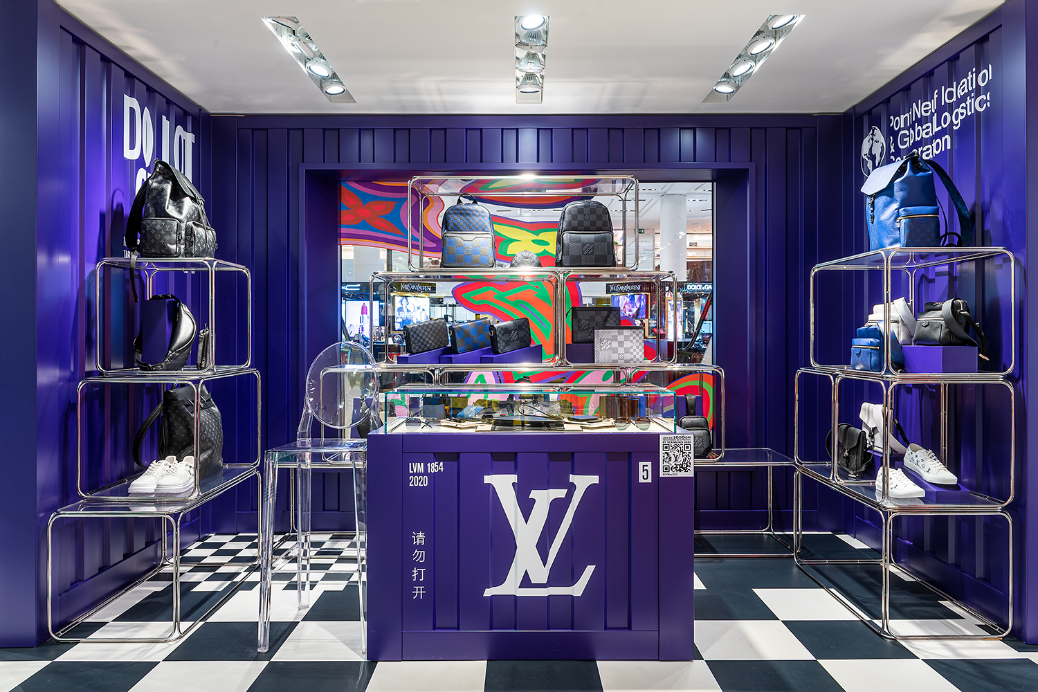 Louis Vuitton Opens Men's Fashion Pop-up at Alsterhaus