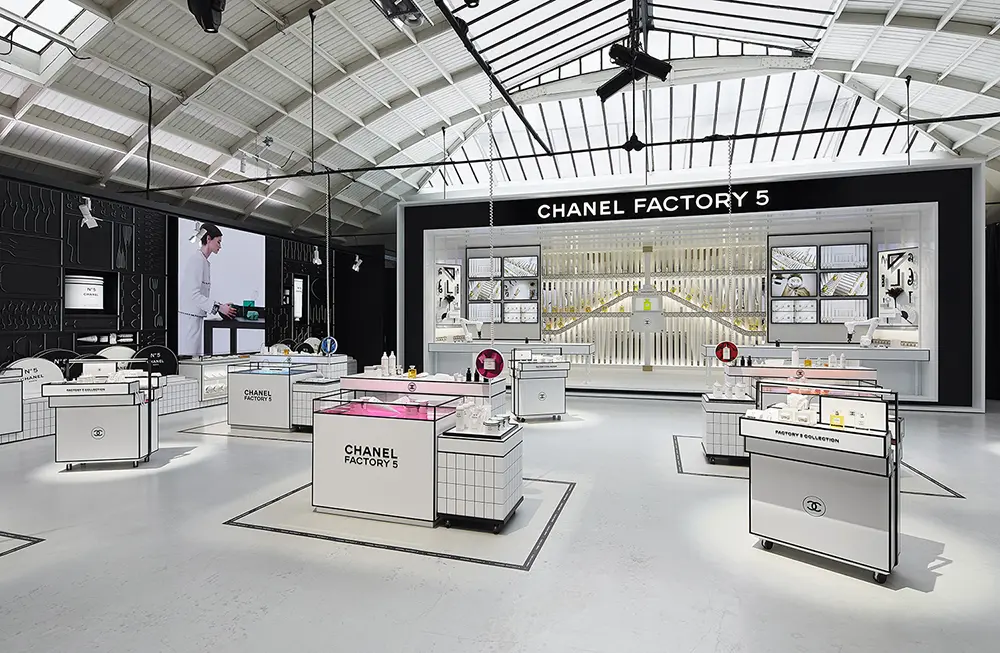 A Look At Chanels Factory 5 PopArtInspired Packaging  Beauty Packaging